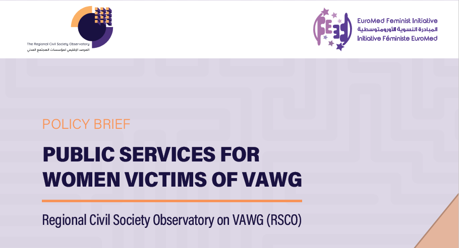 Public Services for Women Victims of VAWG