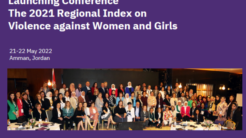 Report Launching 2021 Regional Index on VAWG in the South Mediterranean Launching 2021 Regional Index on VAWG in the South Mediterranean